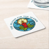 The Reason for the Season 3 Kartonnen Onderzetters (Schuin)