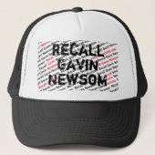 The Recall Newsom Trucker Hat 2 Trucker Pet (Voorkant)