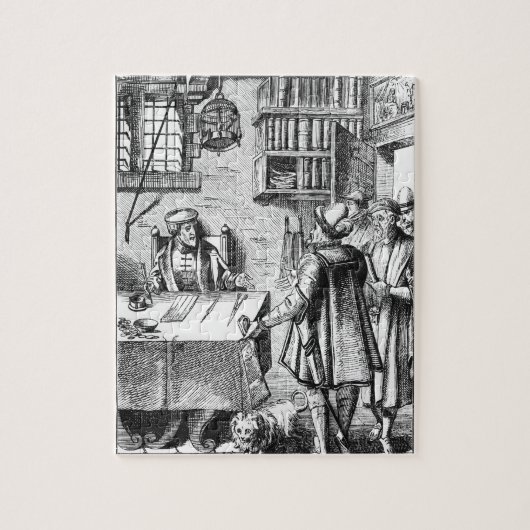 The Receiver of Taxes, na een houtsnip in Praxis Legpuzzel (Verticaal)