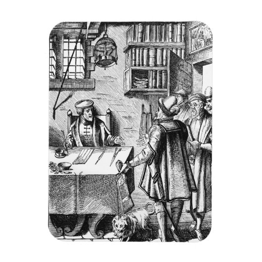 The Receiver of Taxes, na een houtsnip in Praxis Magneet (Verticaal)