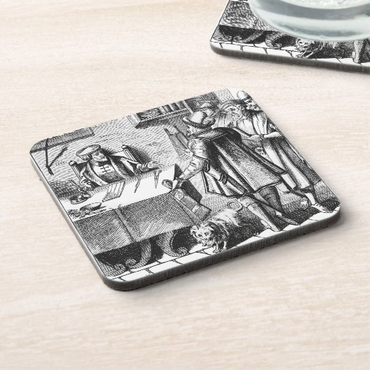 The Receiver of Taxes, na een houtsnip in Praxis Onderzetter (Linkerzijde)