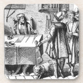 The Receiver of Taxes, na een houtsnip in Praxis Onderzetter (Voorkant)