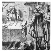 The Receiver of Taxes, na een houtsnip in Praxis Tegeltje (Voorkant)