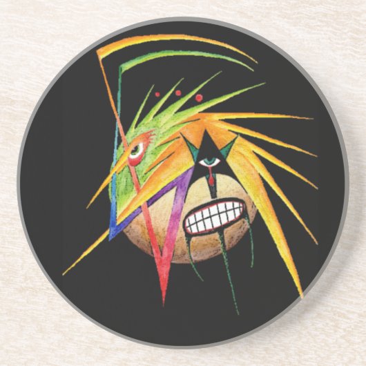 "The Recelling" Mandala Drink Onderzetter (Voorkant)