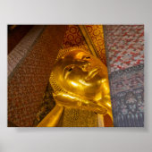 The Reclining Buddah in Bangkok Poster (Voorkant)
