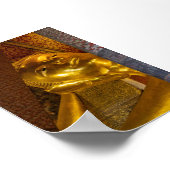 The Reclining Buddha in Bangkok Poster (Hoek)