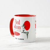 The Red Balloon Coffee House, Niles, Illinois Mok (Voorkant links)