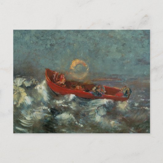 The Red Boat, 1905 Briefkaart (Voorkant)