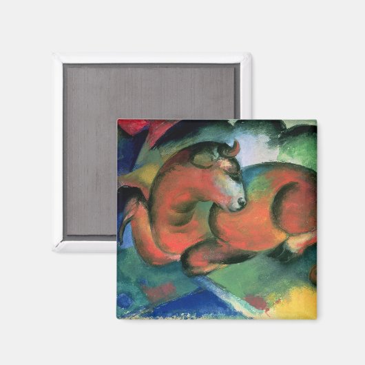 The Red Bull, 1912 Magneet (Voorkant / Achterkant)