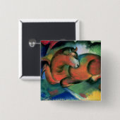 The Red Bull, 1912 Vierkante Button 5,1 Cm (Voorkant /achterkant)