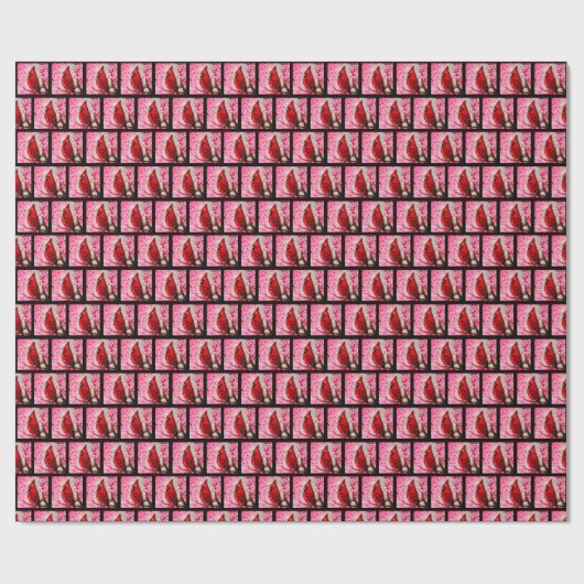 THE RED CARDINAL  CADEAUPAPIER (Vlak)