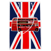 The Red Double-Decker London Bus Medium Cadeauzakje (Voorkant)