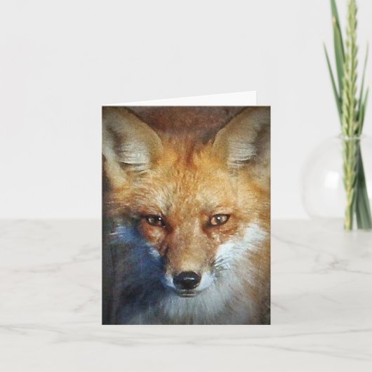 The Red Fox Cadeaus & Groeten Kaart (Voorkant)