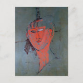 The Red Head, c.1915 Briefkaart (Voorkant)