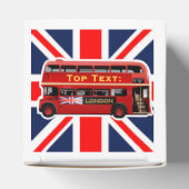The Red London Bus Bedankdoosjes (Bovenkant)