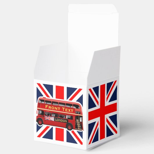 The Red London Bus Bedankdoosjes (Geopend)