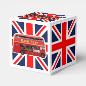 The Red London Bus Bedankdoosjes (Achterkant)