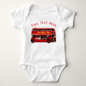 The Red London Bus Romper (Voorkant)