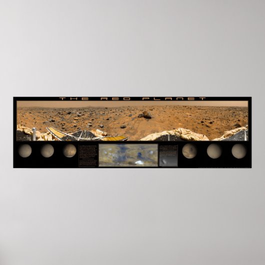 The Red Planet: Super Panorama Frieze Poster (Voorkant)