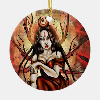 "The Red Queen" Maeve - Round Ornament