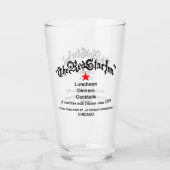 The Red Star Inn Restaurant, Chicago, Verenigde St Glas (Achterkant)