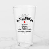 The Red Star Inn Restaurant, Chicago, Verenigde St Glas (Voorkant)