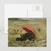 The Red Sunshade, c.1860 Briefkaart (Voorkant / Achterkant)