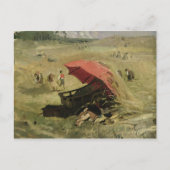 The Red Sunshade, c.1860 Briefkaart (Voorkant)