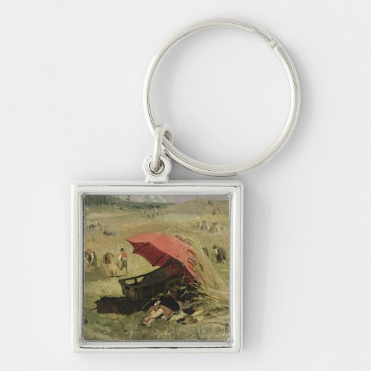 The Red Sunshade, c.1860 Sleutelhanger (Voorkant)