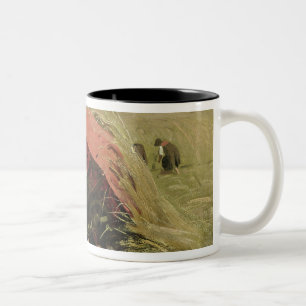 The Red Sunshade, c.1860 Tweekleurige Koffiemok