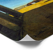 The Red Tower | Giorgio de Chirico | Poster (Hoek)