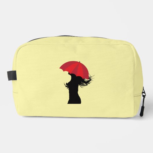 The Red Umbrella Toilettasje (Voorkant)