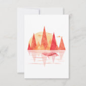 The Red Whale Mountains Kaart (Voorkant)