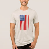 The Red White and Blue  Tri-Blend Shirt (Voorkant)