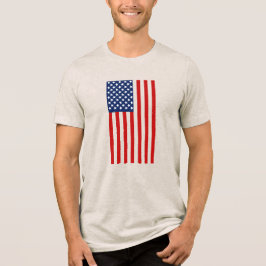 The Red White and Blue  Tri-Blend Shirt