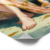 The Redhead Princess and her Tiger Poster (Hoek)