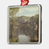 The Reflection of Ornans, c.1872 Metalen Ornament (Links)