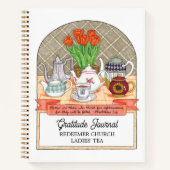The Refreshing Teapots Gratitude Journal Notitieboek (Voorkant)