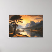 The Refuge of Serenity (expanded image) Canvas Afdruk (Voorkant)