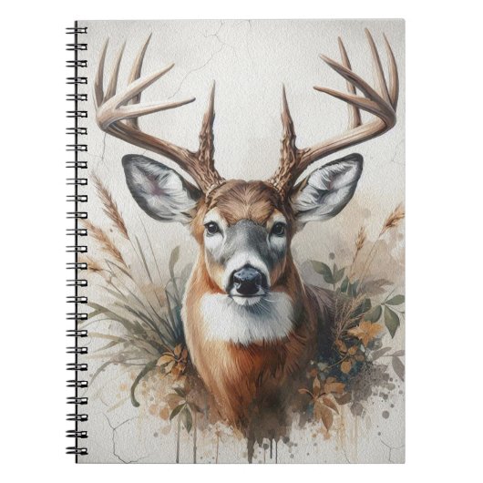 The Regal Buck - Spiral Notebook Notitieboek (Voorkant)