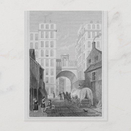 The Regent Bridge, Edinburgh Briefkaart (Voorkant)