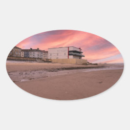 The Regent Cinema, Redcar Ovale Sticker