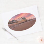 The Regent Cinema, Redcar Ovale Sticker (Envelop)