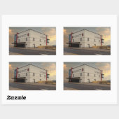 The Regent Cinema, Redcar Rechthoekige Sticker (Vel)