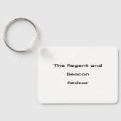 The Regent Cinema, Redcar Sleutelhanger (Achterkant)