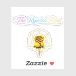 The Rejected Rose: Official Yellow "Mom's Choice"  Sticker