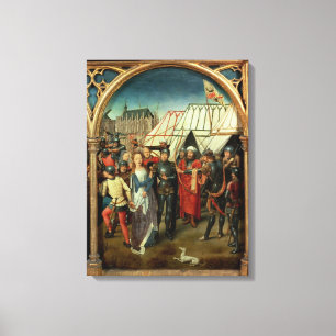The Reliquary of St. Ursula, 1489 Canvas Afdruk