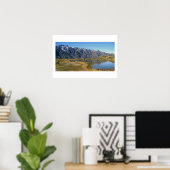 The Remarkables, Queenstown, New Zealand Poster (Thuiskantoor)