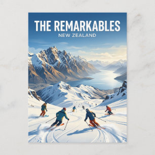 The Remarkables Ski Area Nieuw-Zeeland Briefkaart