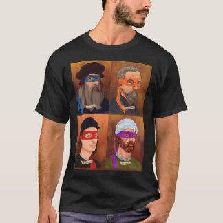 The Renaissance Ninja Artists family T-shirt